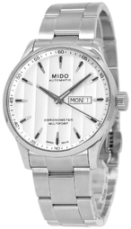 Mido Herreur M038.431.11.031.00 Multifort Sølvfarvet/stål Ø42 Mm