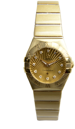 Omega Dameur 123.50.24.60.58.001 Constellation Quartz 24mm