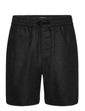 Wbbommy Linen Shorts Woodbird Black