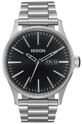 Nixon Herreur A3562348-00 The Sentry Sort/stål Ø42 Mm