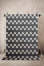 Varazze Viskosetæppe 200x300 Cm Grå/mørkegrå