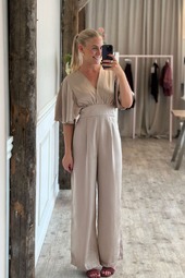 Sisters Point - Jumpsuit - Gisela-ju - Champagne