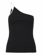 Slsim Strap Top Soaked In Luxury Black