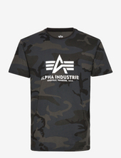 Basic T-shirt Camo Alpha Industries Black