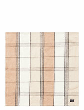 Linen/cotton Checked Napkin Lexington Home Beige