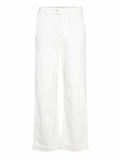 Pd-birkin Weekend Pant Ecru Pieszak White