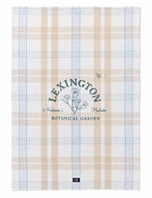 Botanical Checked Org Cotton Kitchen Towel Lexington Home Patterned