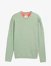 Basic Crewneck Knit Tom Tailor Green