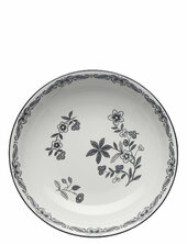 Ostindia Svart Plate Deep 22cm Rörstrand Black