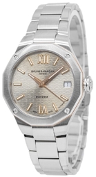 Baume & Mercier Dameur M0a10730 Riviera Beige/stål Ø33 Mm