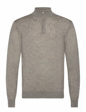 Greyson Half-zip Merino Knit Les Deux Grey