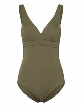Rivero Wirefree Plunge T-shirt Swimsuit Femilet Green