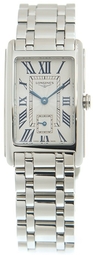 Longines Dameur L5.512.4.71.6 Dolcevita Sølvfarvet/stål 37x23.3 Mm
