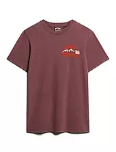 Great Outdoor Chest Graphc Tee Superdry Brown
