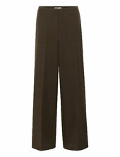 Sllilu Corinne Wide Long Pants Soaked In Luxury Brown