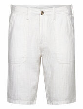 Linen Blend Herringb Shortslinen Blend Herringb Shorts Lindbergh White