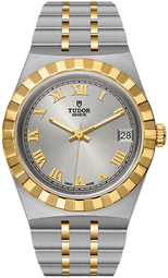 Tudor Dameur M28403-0001 Royal Sølvfarvet/18 Karat Guld Ø34 Mm