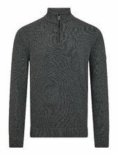 Bs Stian Regular Fit Knitwear Bruun & Stengade Grey