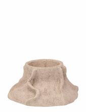 Art Piece Lava Candleholder Mette Ditmer Beige