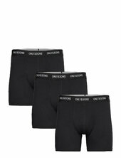 Onsfitz Solid Black Boxer 3pack Noos Only & Sons Black