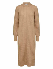 Slfglowie Ls Knit O-neck Dress B Selected Pink