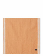 Linen Cotton Napkin With Side Stripes Lexington Home Orange