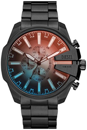 Diesel Herreur Dz4689 Mega Chief Grå/stål Ø48 Mm