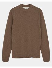 Akrico Lambswool Knit Anerkjendt Brown