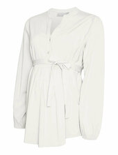 Mlelva Lia L/s Wo Top 2f Mamalicious White