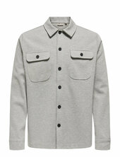 Onsnewkodyl Overshirt Sweat Only & Sons Grey