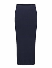 Siva Knit Skirt Second Female Navy