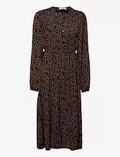 Recycled Polyester Dress Rosemunde Brown