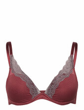 Brooklyn Plunge T-shirt Bra Passionata Burgundy
