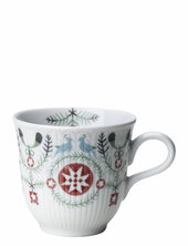 Swgr Winter Mulled Wine Mug 10cl Rörstrand Patterned