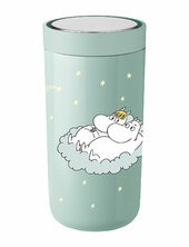 Stelton To Go Click Vacuum Insulated Cup 0.4 L. Moomin Shooting Star Stelton Green