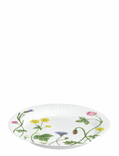 Hammershøi Summer Tallerken Ø22 Cm Wild Flowers Kähler White