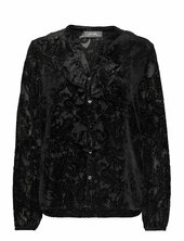 Mmleta Velvet Shirt Mos Mosh Black