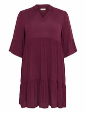 Kcmariana Ami Dress Kaffe Curve Red