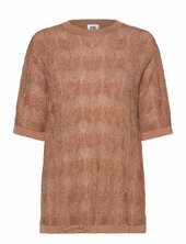 Uma Crochet Tee Twist & Tango Brown