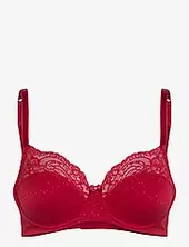 Sophie Non-padded Underwired Bra Hunkemöller Red