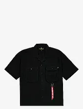 Aloha Safari Shirt Alpha Industries Black