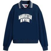 Langærmede T-shirts Tommy Hilfiger  Tjc Rlx Pique Interl Dm0dm21621