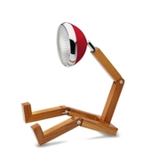 Mr. Wattson Lampe - Flash Red