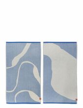 Nova Arte Guest Towel, 2-pack Mette Ditmer Blue