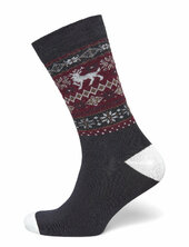 Winter Bamboo Sock Lindbergh Red