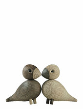 Lovebirds 1 Pair Kay Bojesen Brown