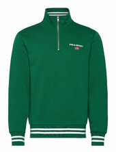 Polo Sport Fleece Quarter-zip Sweatshirt Polo Ralph Lauren Green