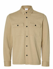 Slhjackie Sweat Jacket Noos Selected Beige