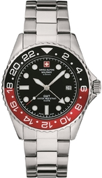 Swiss Alpine Military Herreur 7052.1136 Master Diver Gtm Sort/stål