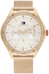 Tommy Hilfiger Dameur 1782653 Lexi Sølvfarvet/gul Guldtonet Stål
